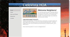Desktop Screenshot of cielovista.net